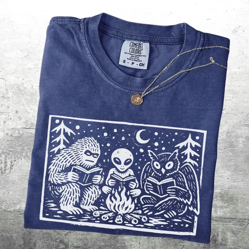 Cryptid Book Club T-shirt