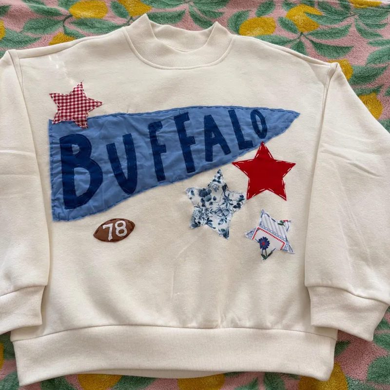 Vintage Buffalo Football Sweatshirt