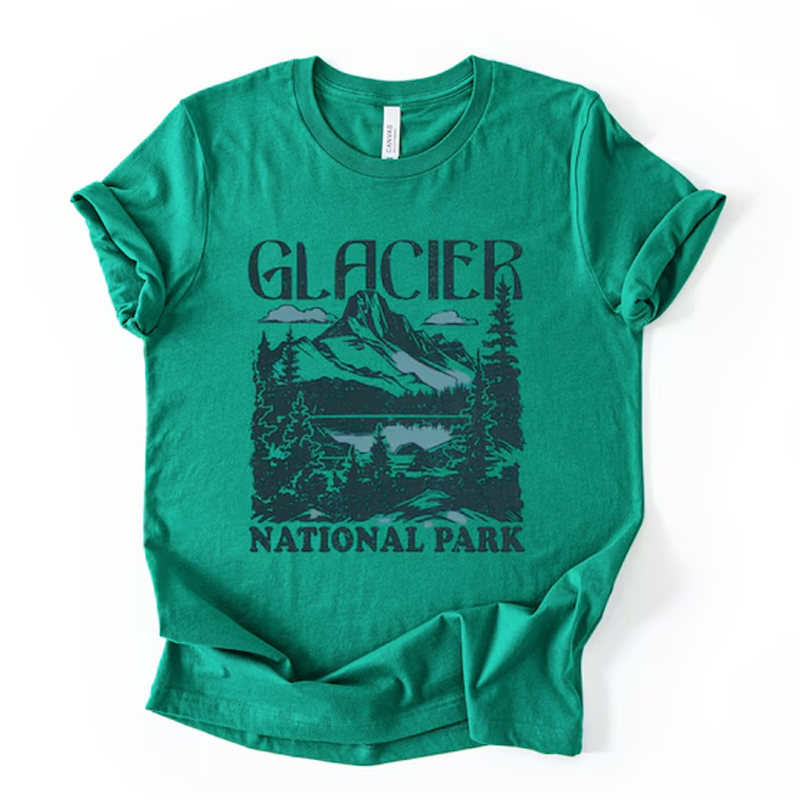Vintage Glacier National Park T-shirt 