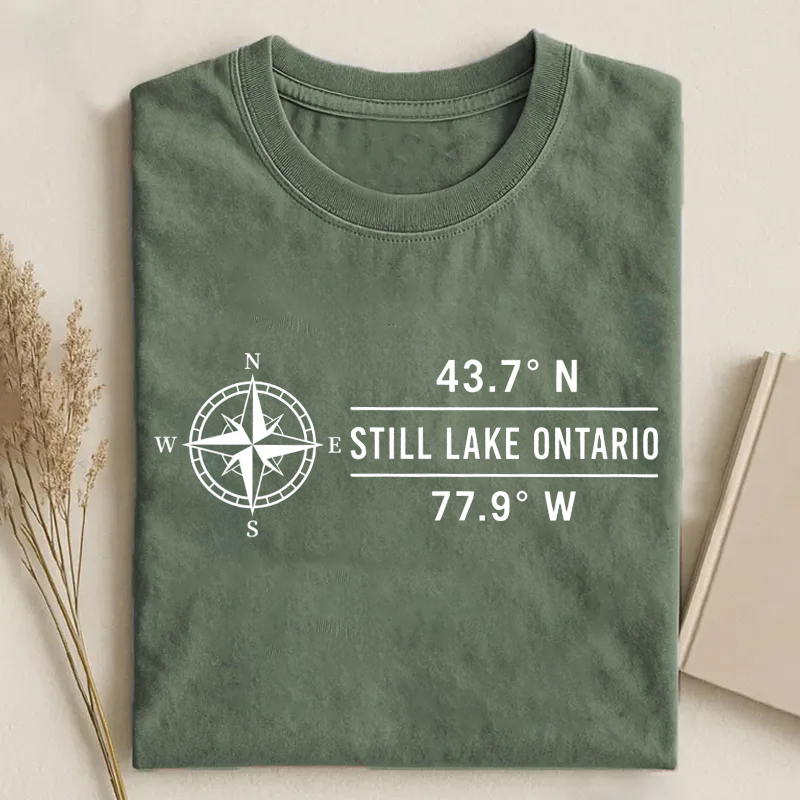 Lake Ontario EST 1615 T-shirt