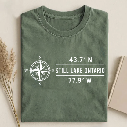 Lake Ontario EST 1615 T-shirt