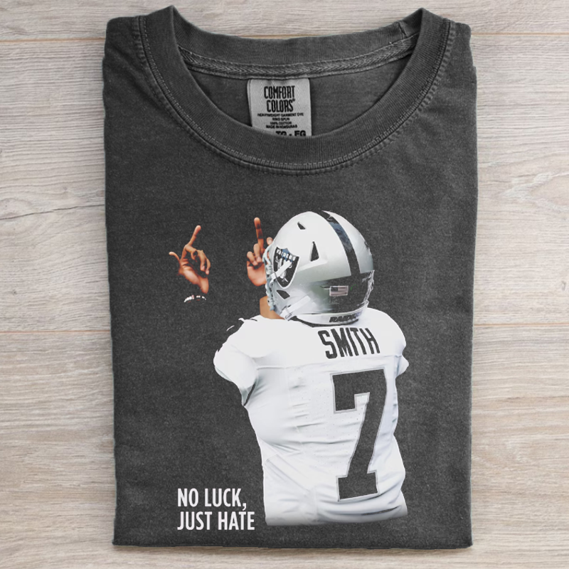 Las Vegas Football No Luck Just Hate T-shirt