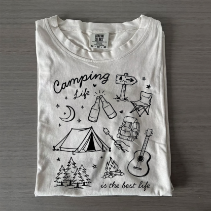 Vintage Camping Life T-shirt
