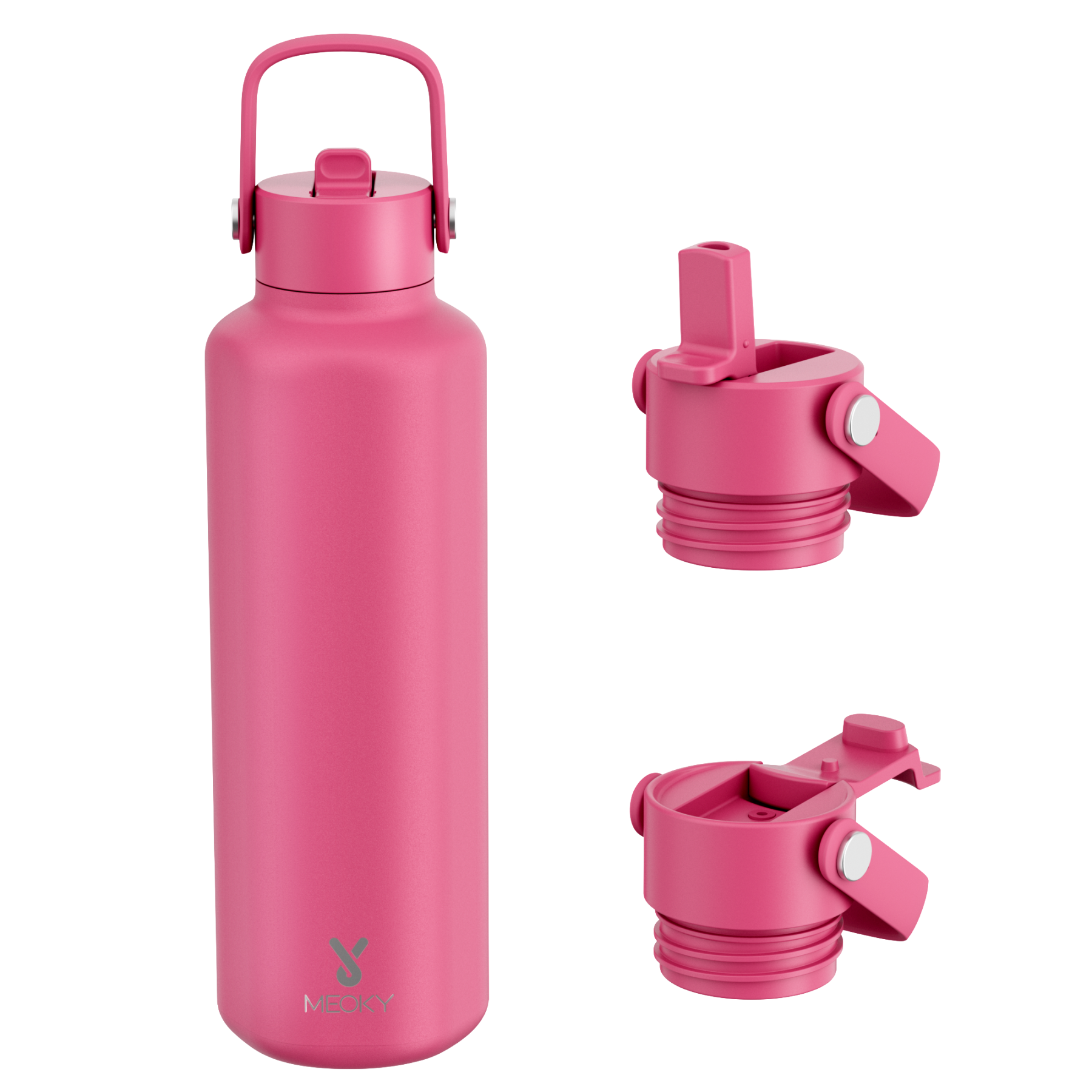 24oz Hexagonal Water Bottle Pure