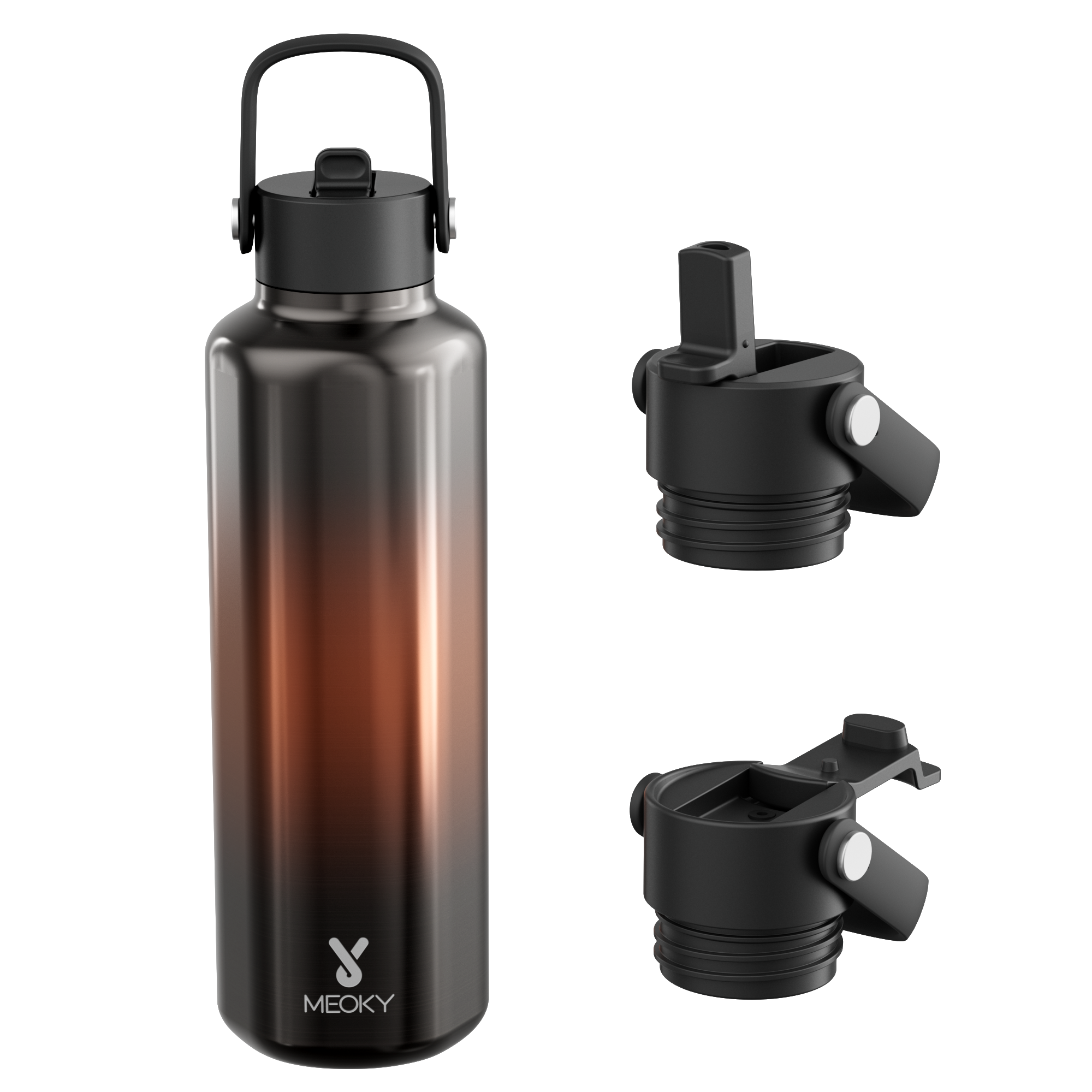 24oz Hexagonal Water Bottle Gradient