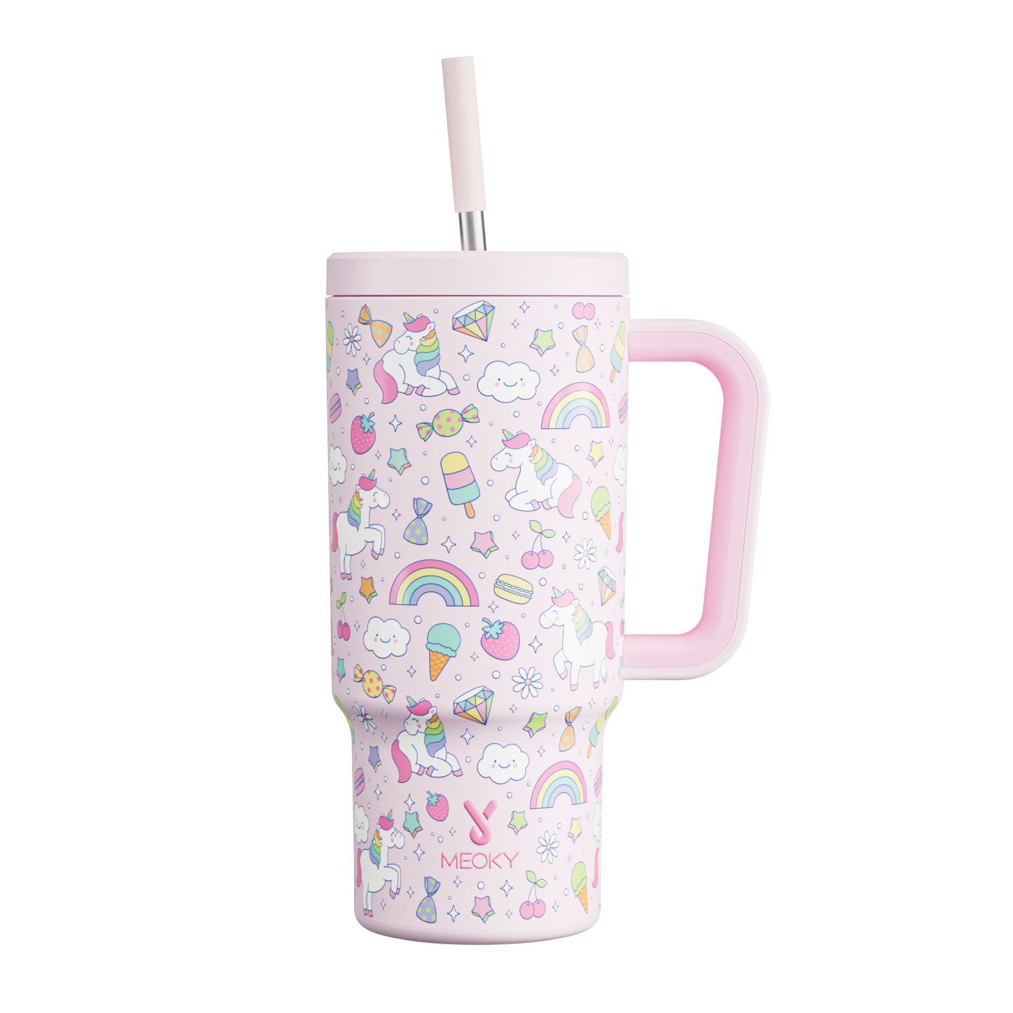24oz Tumbler With Straw Fantasy Collection