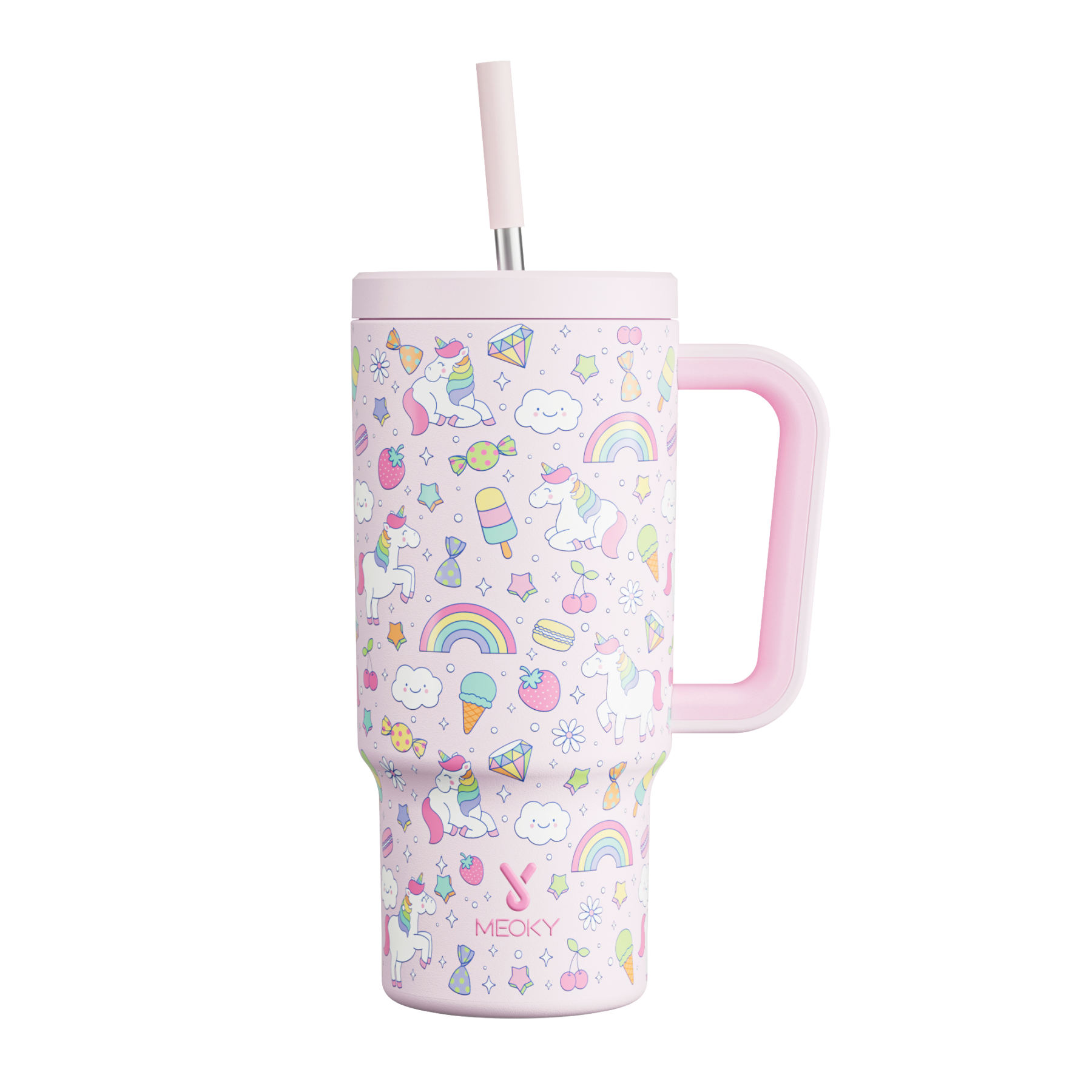 24oz Tumbler With Straw Fantasy Collection
