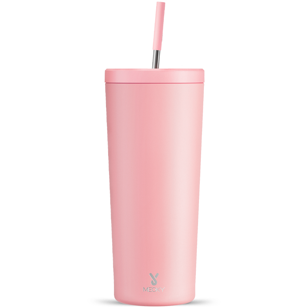 Meoky 24oz Cold Cup With Straw Pure Collection