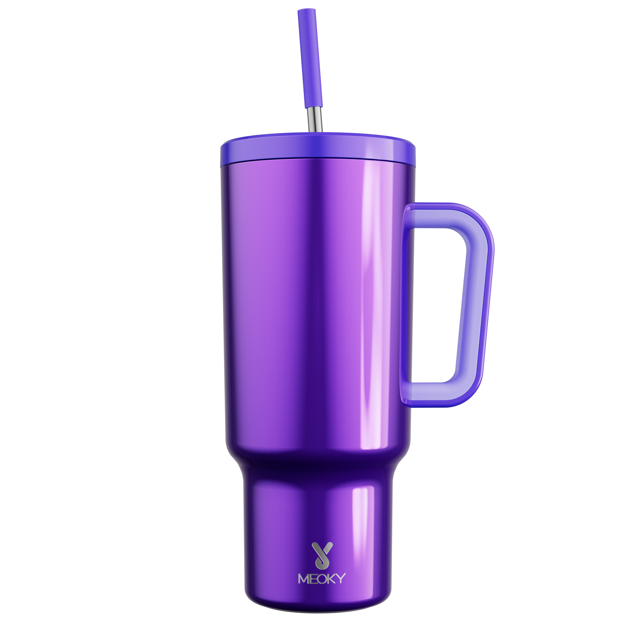 40oz Tumbler With Straw Mirrors Collection