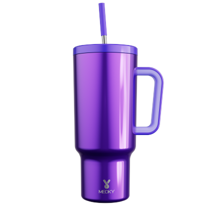 40oz Tumbler With Straw Mirrors Collection