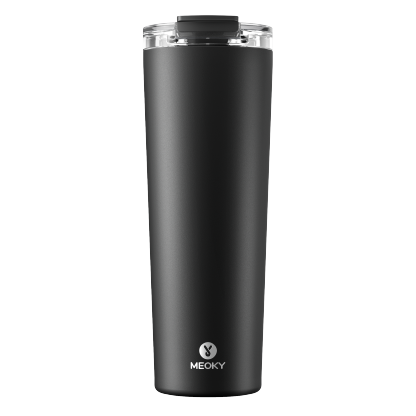 [New Arrival] MEOKY 18oz/24oz/30oz Solid Color Slant Body Coffee Tumbler