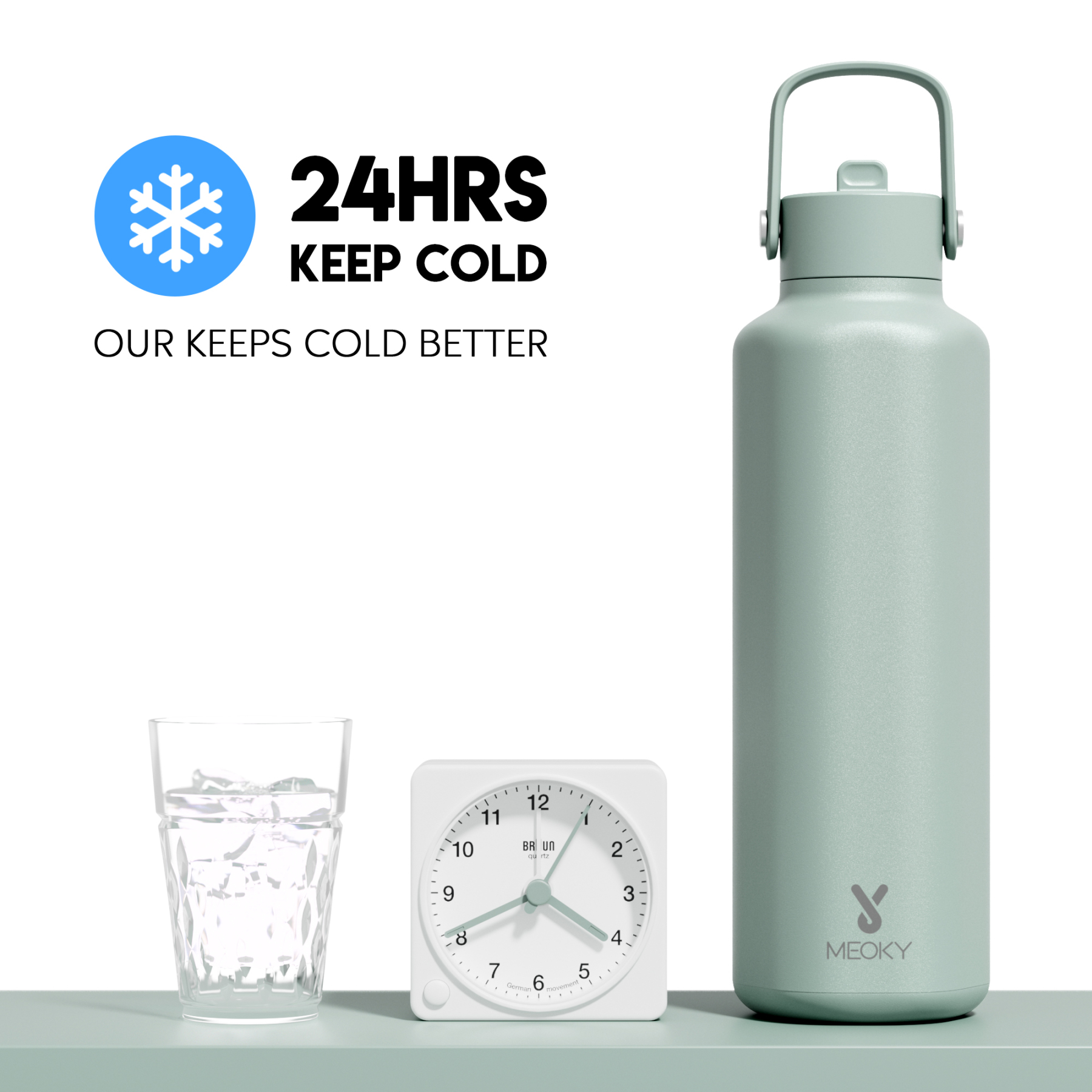 24oz Hexagonal With Carrying Handle Pure