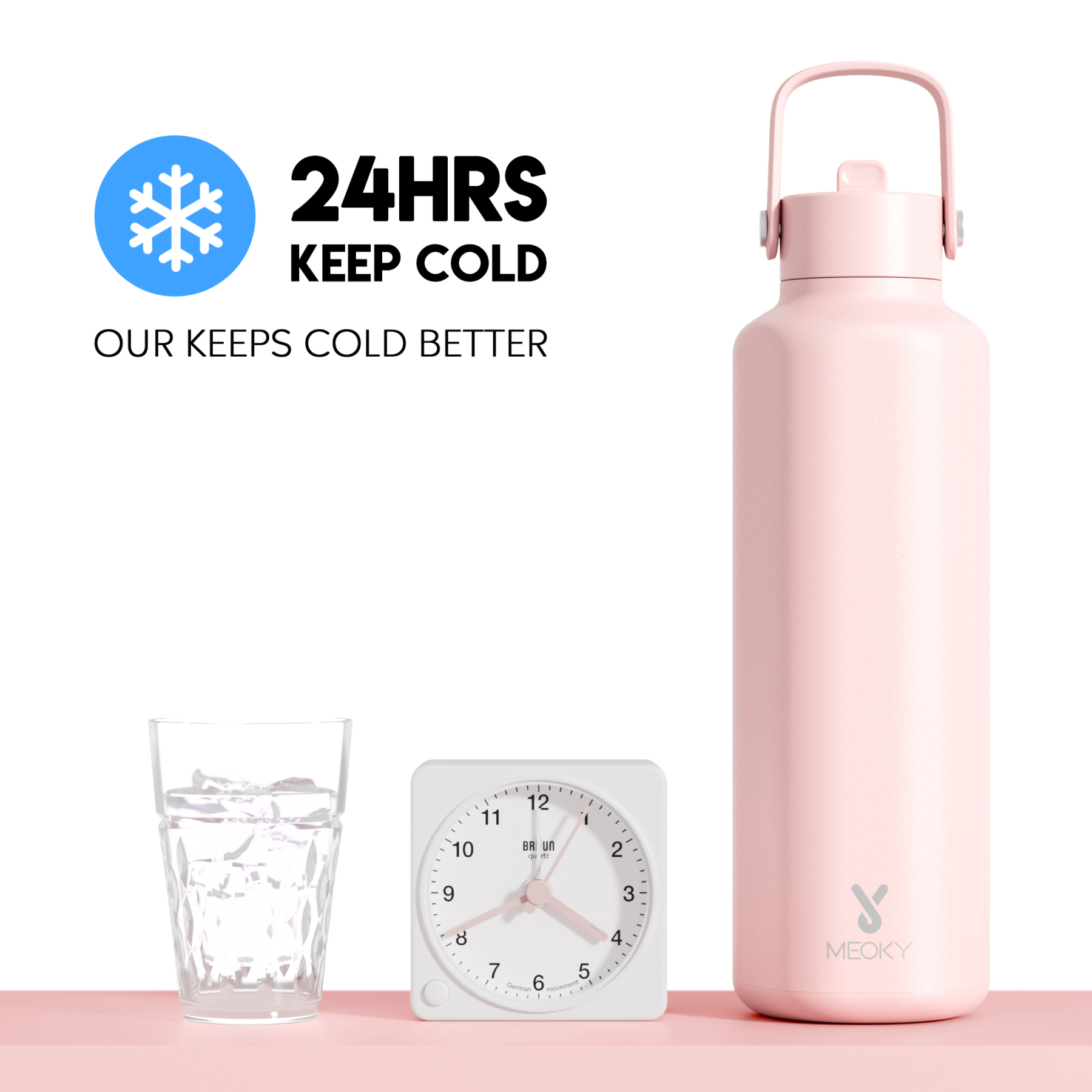 24oz Hexagonal With Carrying Handle Pure