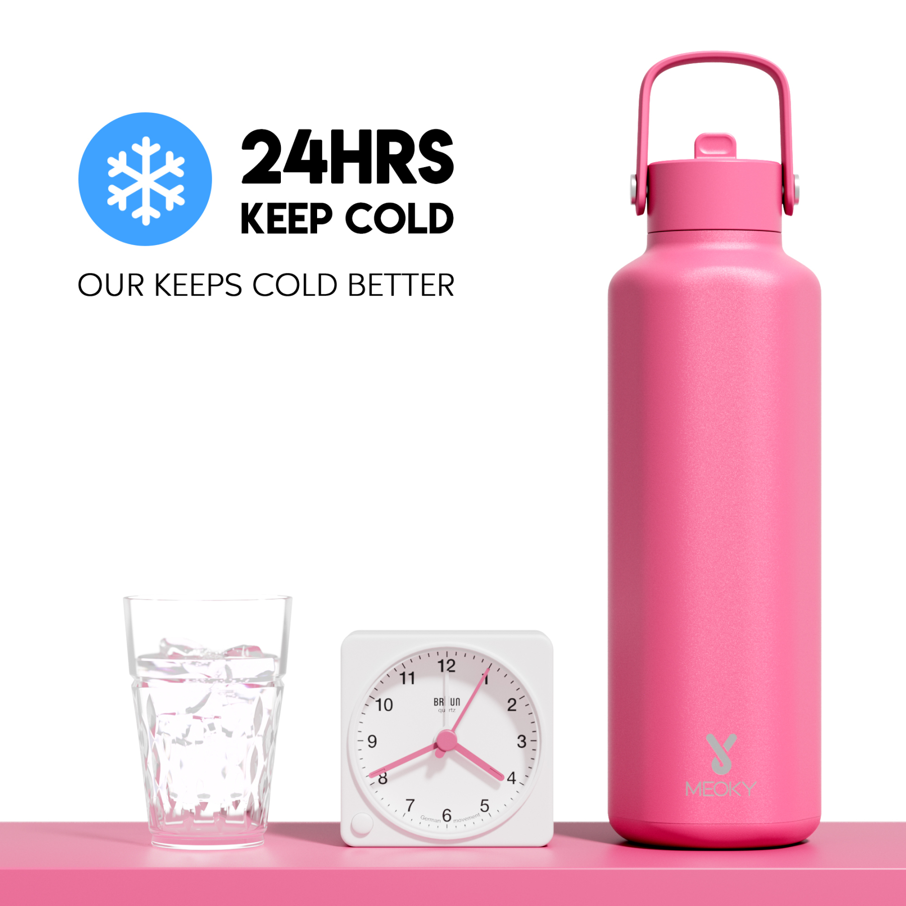24oz Hexagonal With Carrying Handle Pure