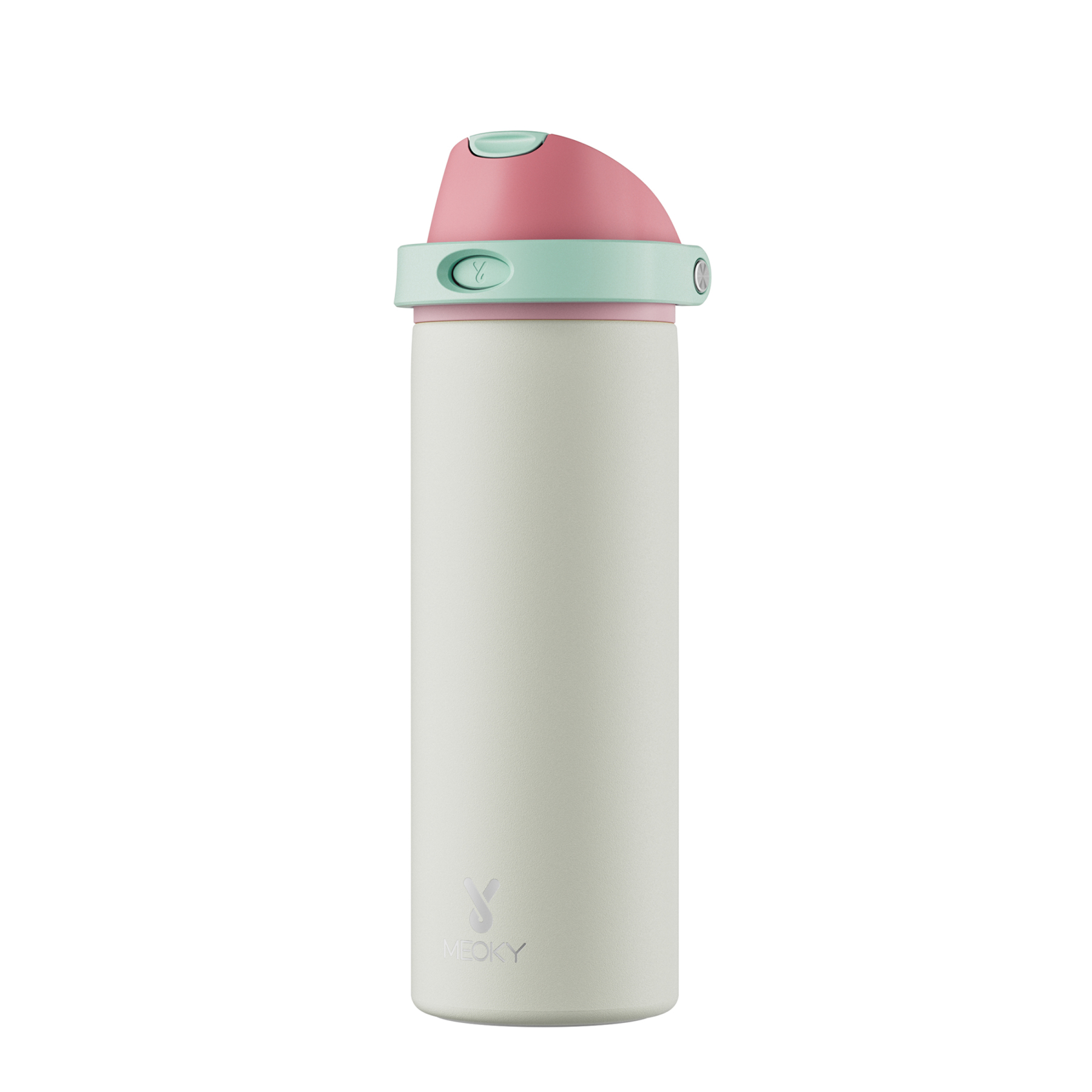 24oz Dual Spout Bounce Water Bottle Blush Mint