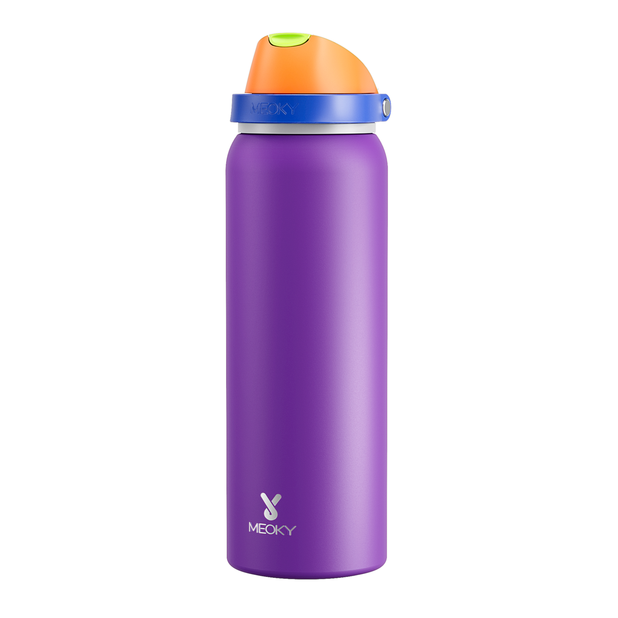 Meoky 40oz Dual-Spout Pop-Top Water Bottle