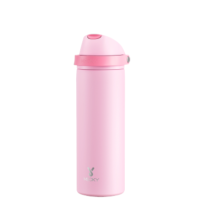 24oz Dual-Spout Pop-Top Water Bottle