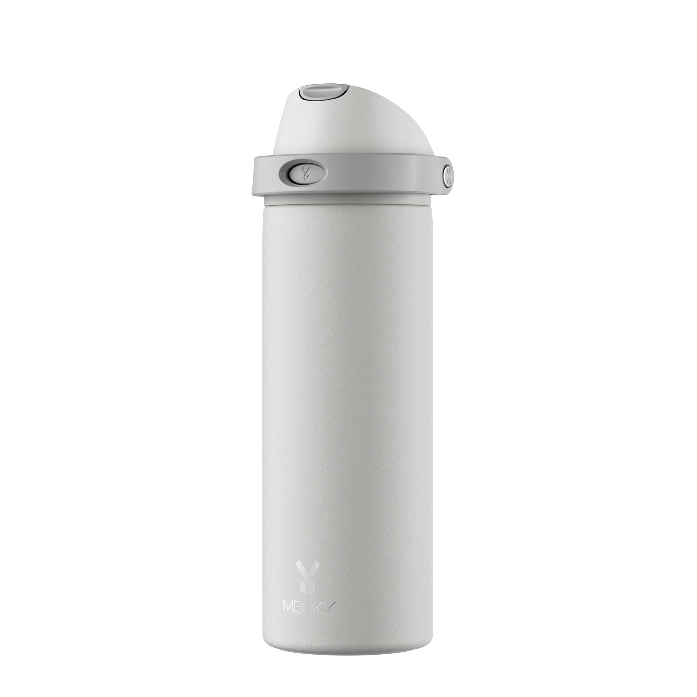 24oz Dual Spout Bounce Water Bottle Polar Pearl