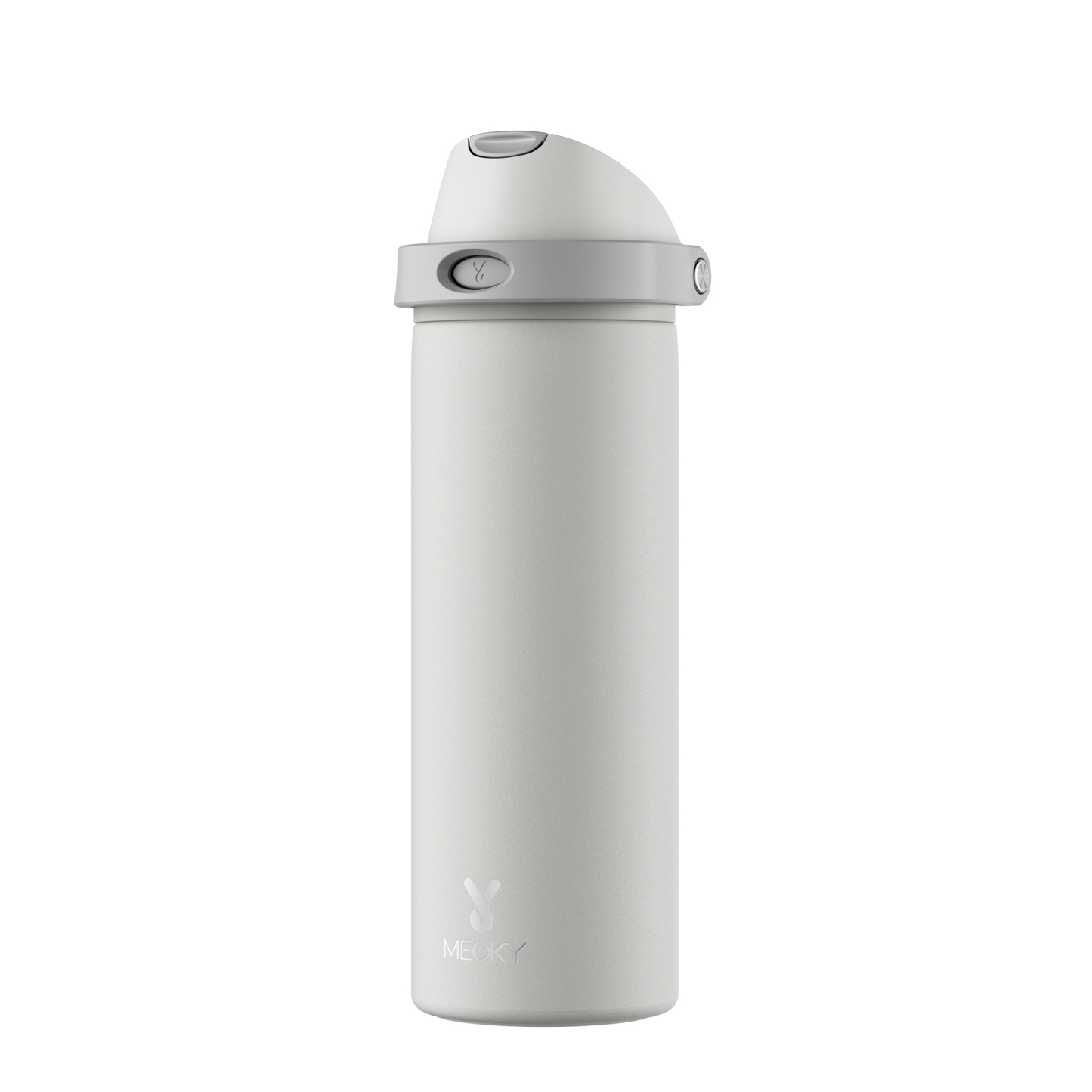 24oz Dual Spout Bounce Water Bottle Polar Pearl