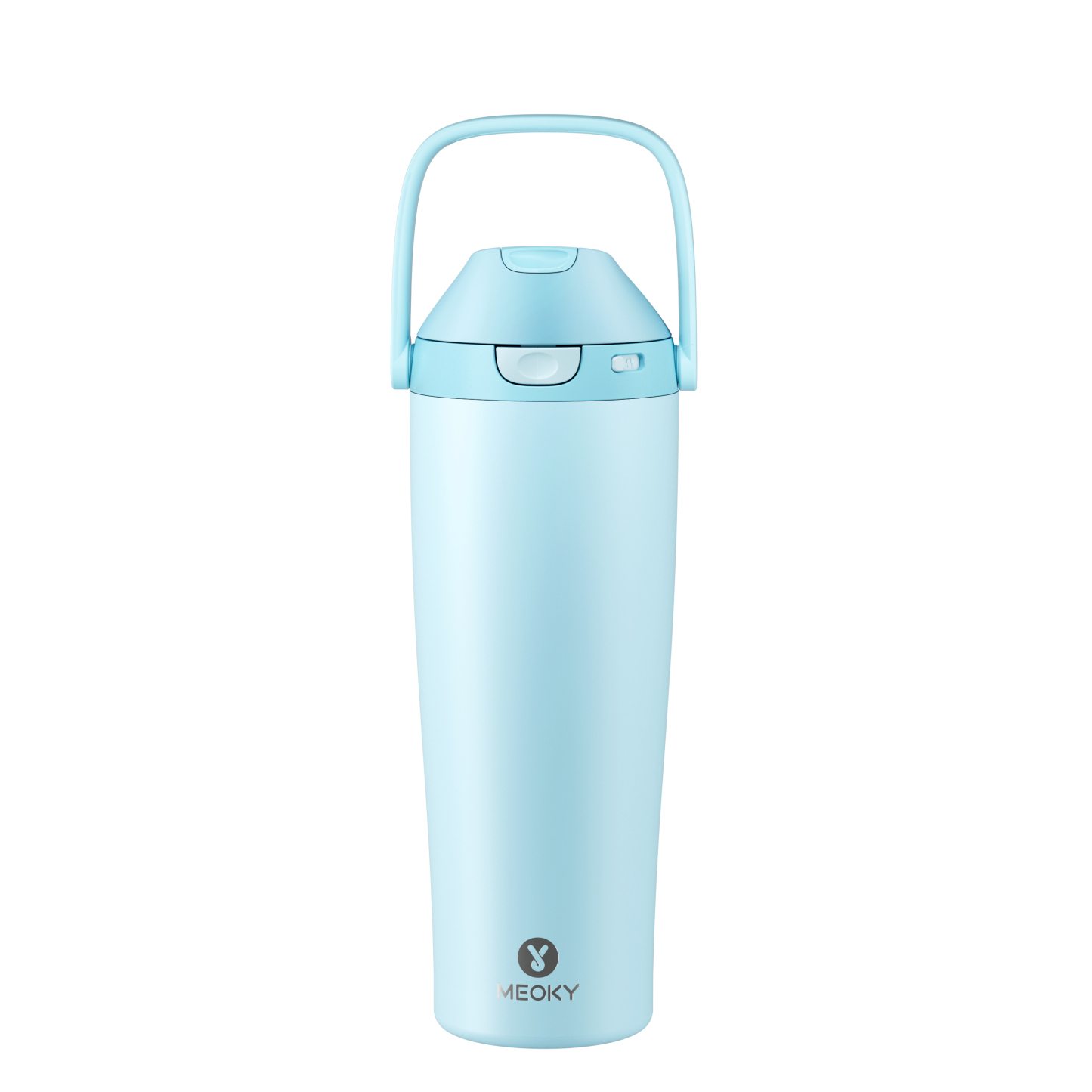 [New Arrival] MEOKY Dual-Sip Flip Lid Water Bottle with Carry Handle 24oz 32oz 40oz