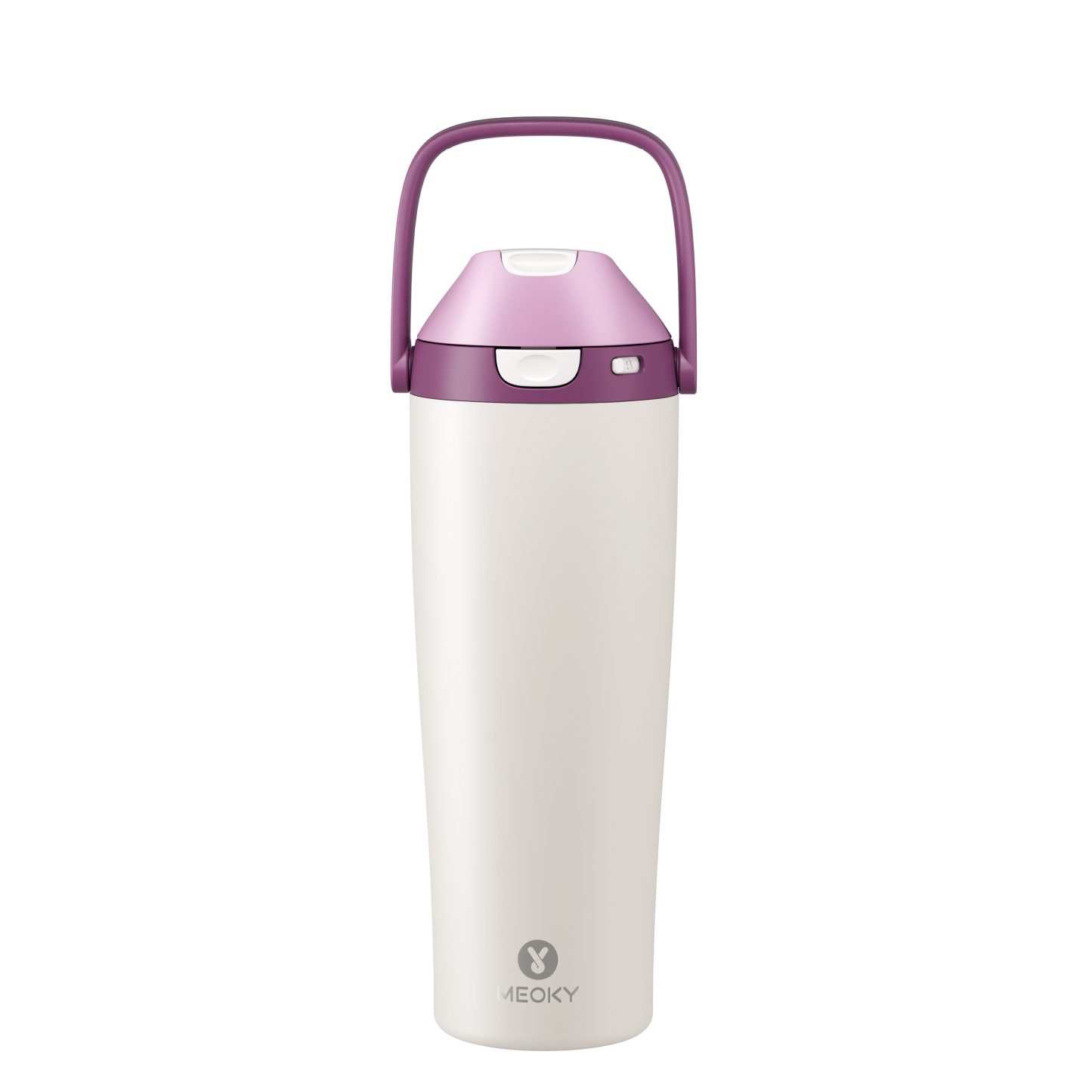 [New Arrival] MEOKY Dual-Sip Flip Lid Water Bottle with Carry Handle 24oz 32oz 40oz