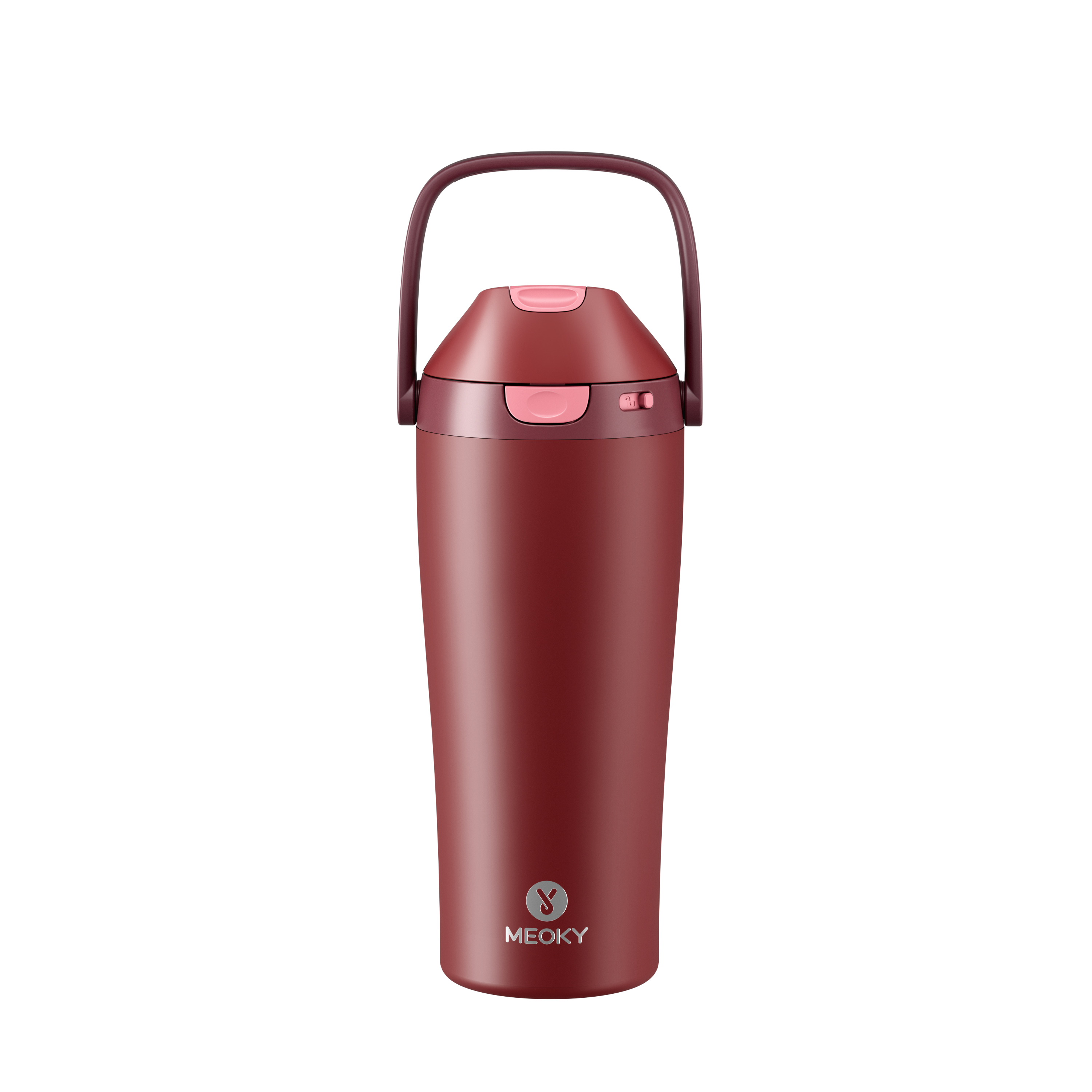 [New Arrival] MEOKY Dual-Sip Flip Lid Water Bottle with Carry Handle 24oz 32oz 40oz