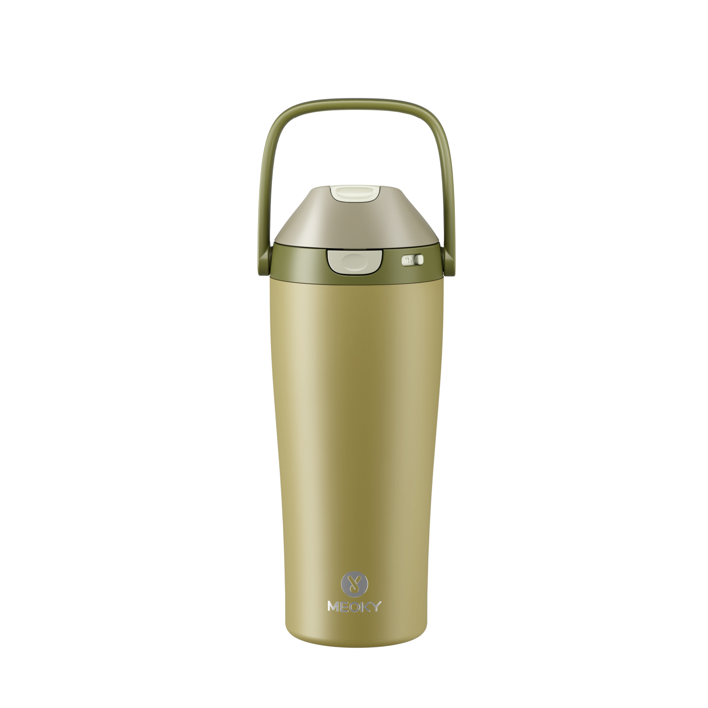 [New Arrival] MEOKY Dual-Sip Flip Lid Water Bottle with Carry Handle 24oz 32oz 40oz