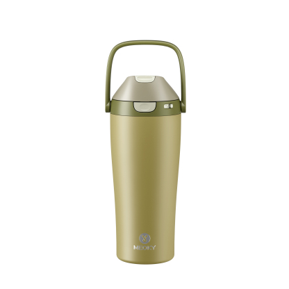 [New Arrival] MEOKY Dual-Sip Flip Lid Water Bottle with Carry Handle 24oz 32oz 40oz