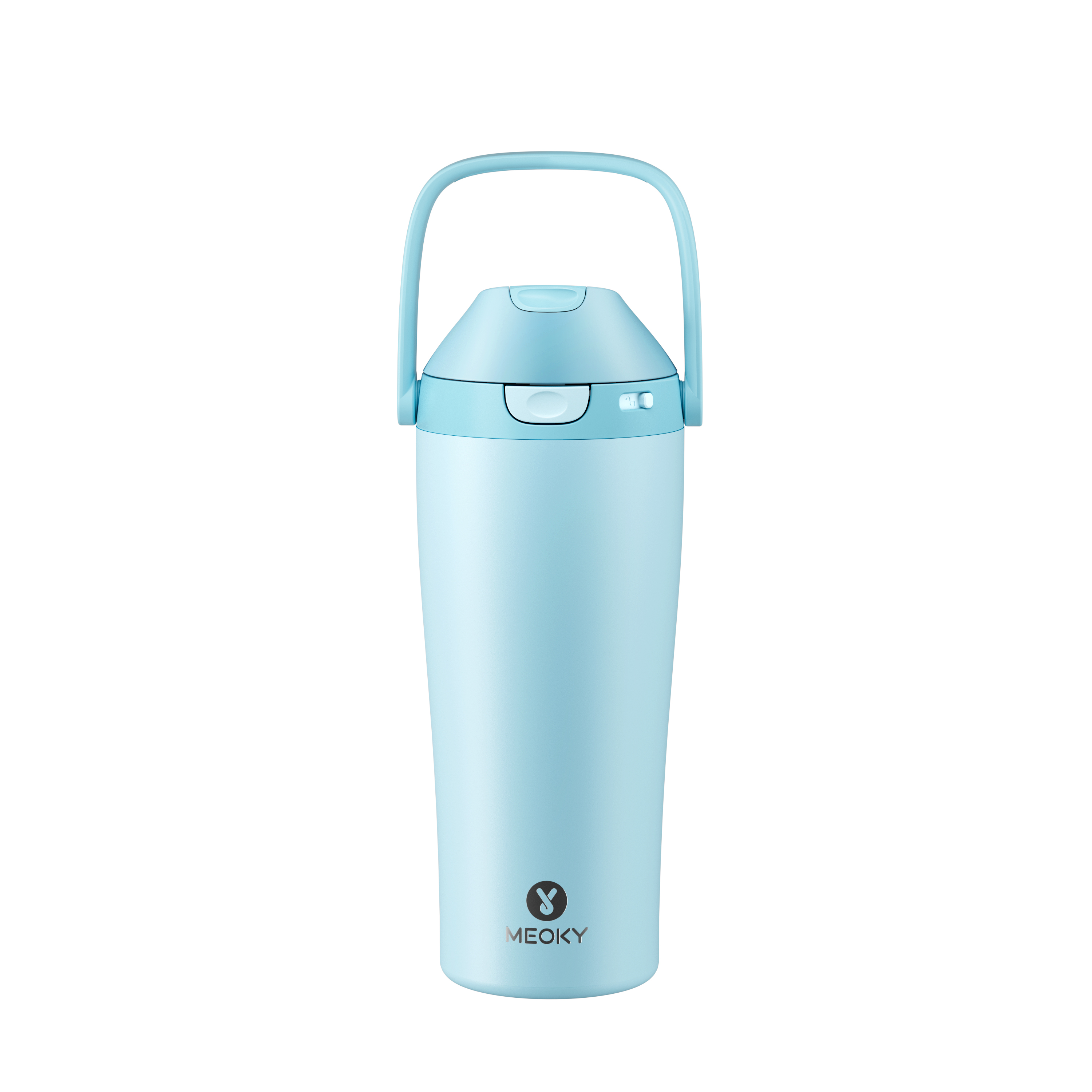 [New Arrival] MEOKY Dual-Sip Flip Lid Water Bottle with Carry Handle 24oz 32oz 40oz
