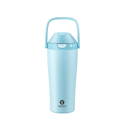 [New Arrival] MEOKY Dual-Sip Flip Lid Water Bottle with Carry Handle 24oz 32oz 40oz