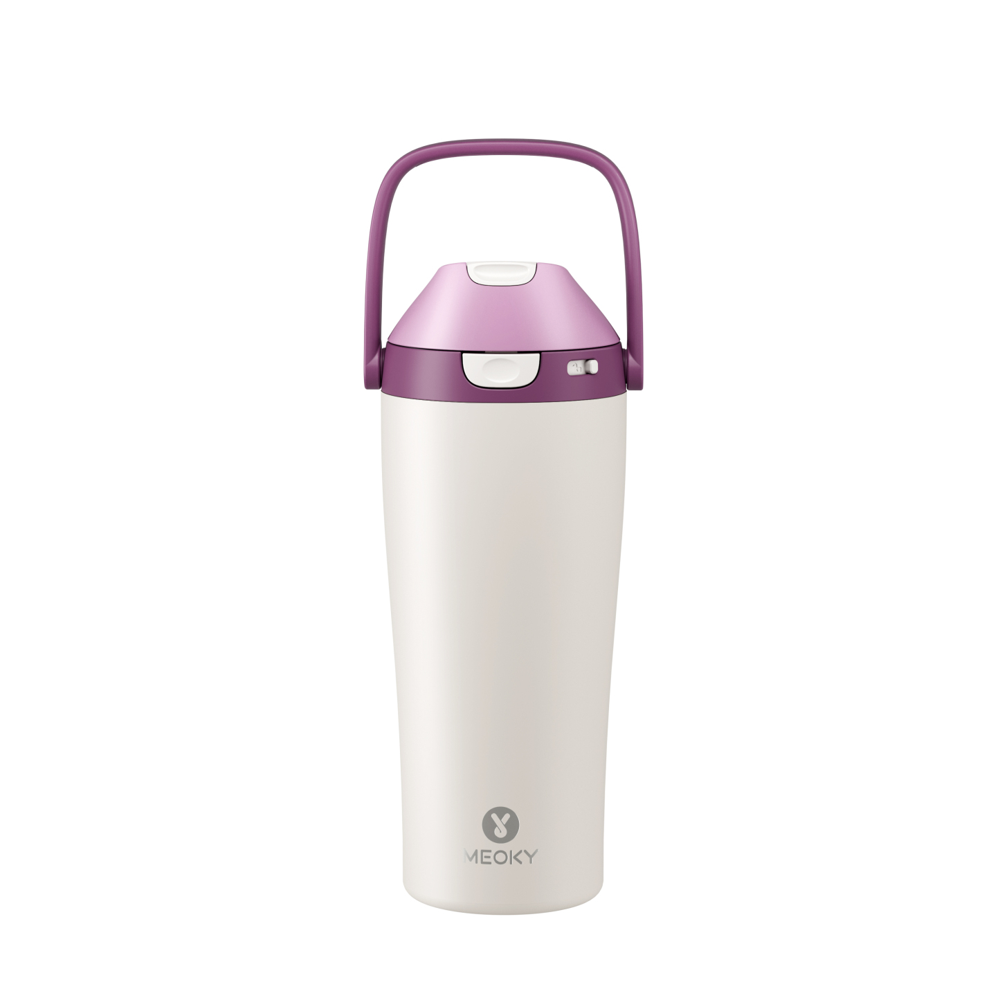 [New Arrival] MEOKY Dual-Sip Flip Lid Water Bottle with Carry Handle 24oz 32oz 40oz