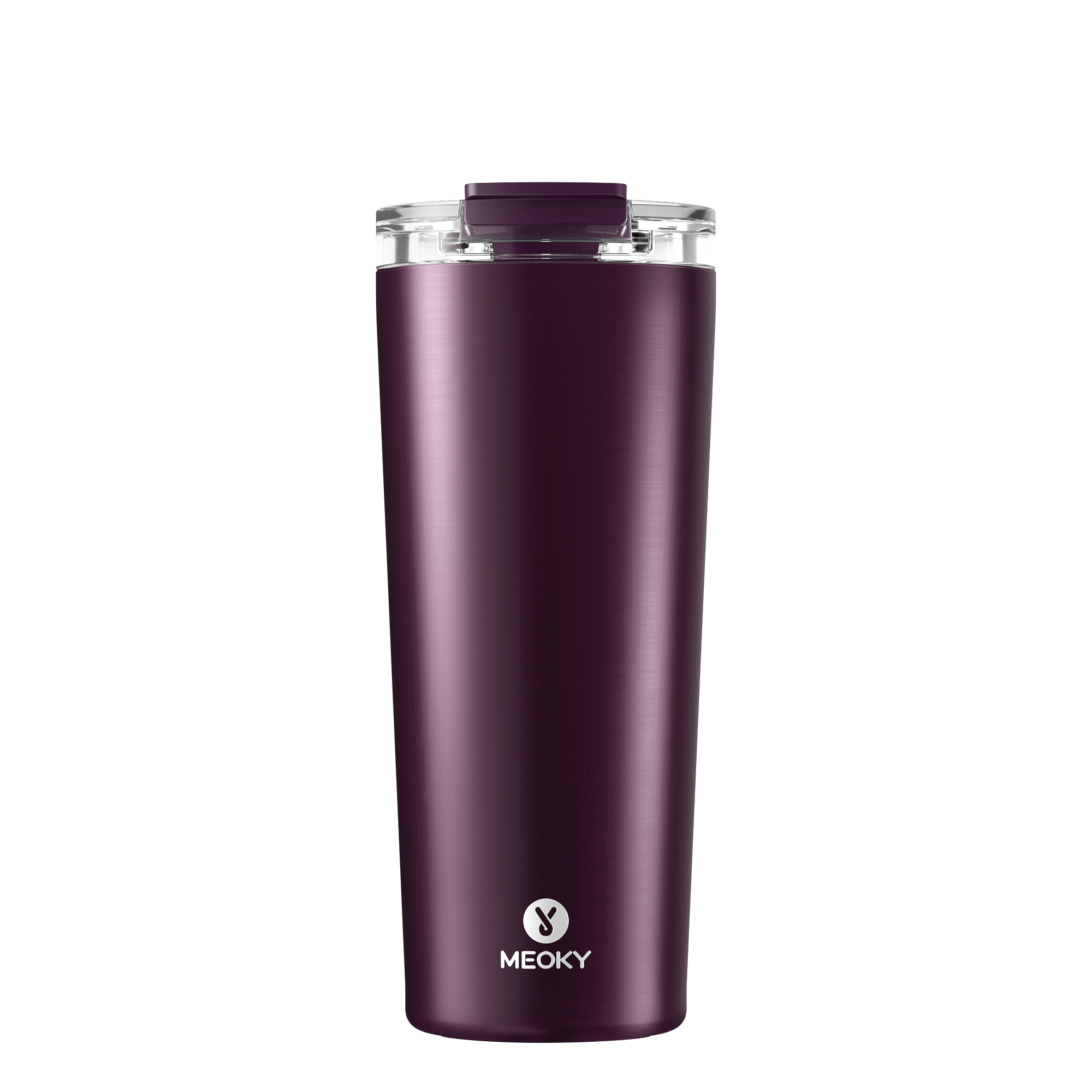 [New Arrival] MEOKY 18oz/24oz/30oz Solid Color Slant Body Coffee Tumbler