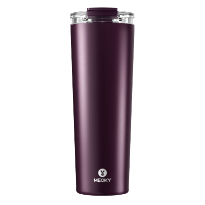 [New Arrival] MEOKY 18oz/24oz/30oz Solid Color Slant Body Coffee Tumbler