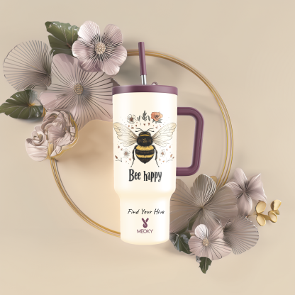 40oz Tumbler With Straw Customized - Insects Collection - Gifts for yourself, family, friends, lovers!