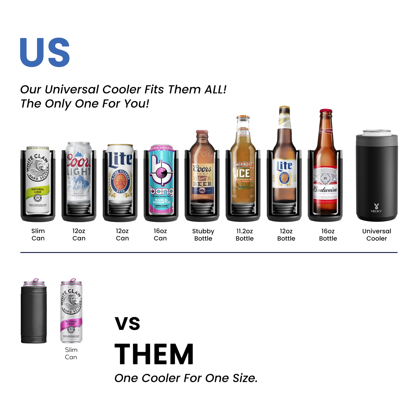 17 oz can cooler sky aqua