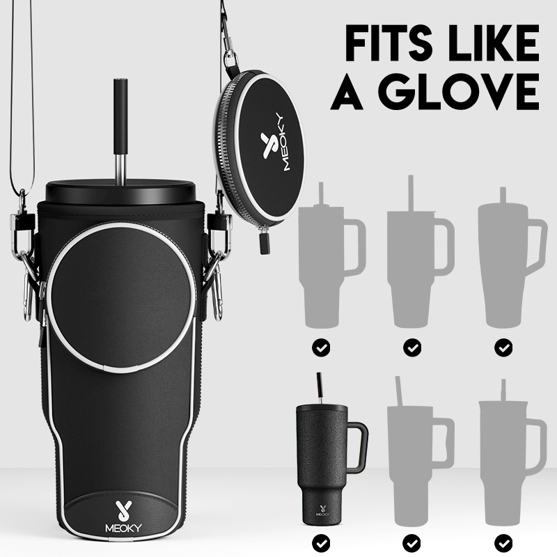 tumbler cup bag black