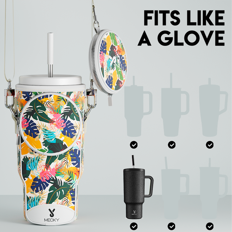 tumbler cup bag leaf