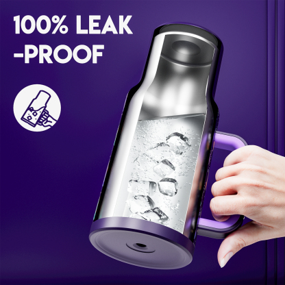 40oz Tumbler With Straw Glow Medusas