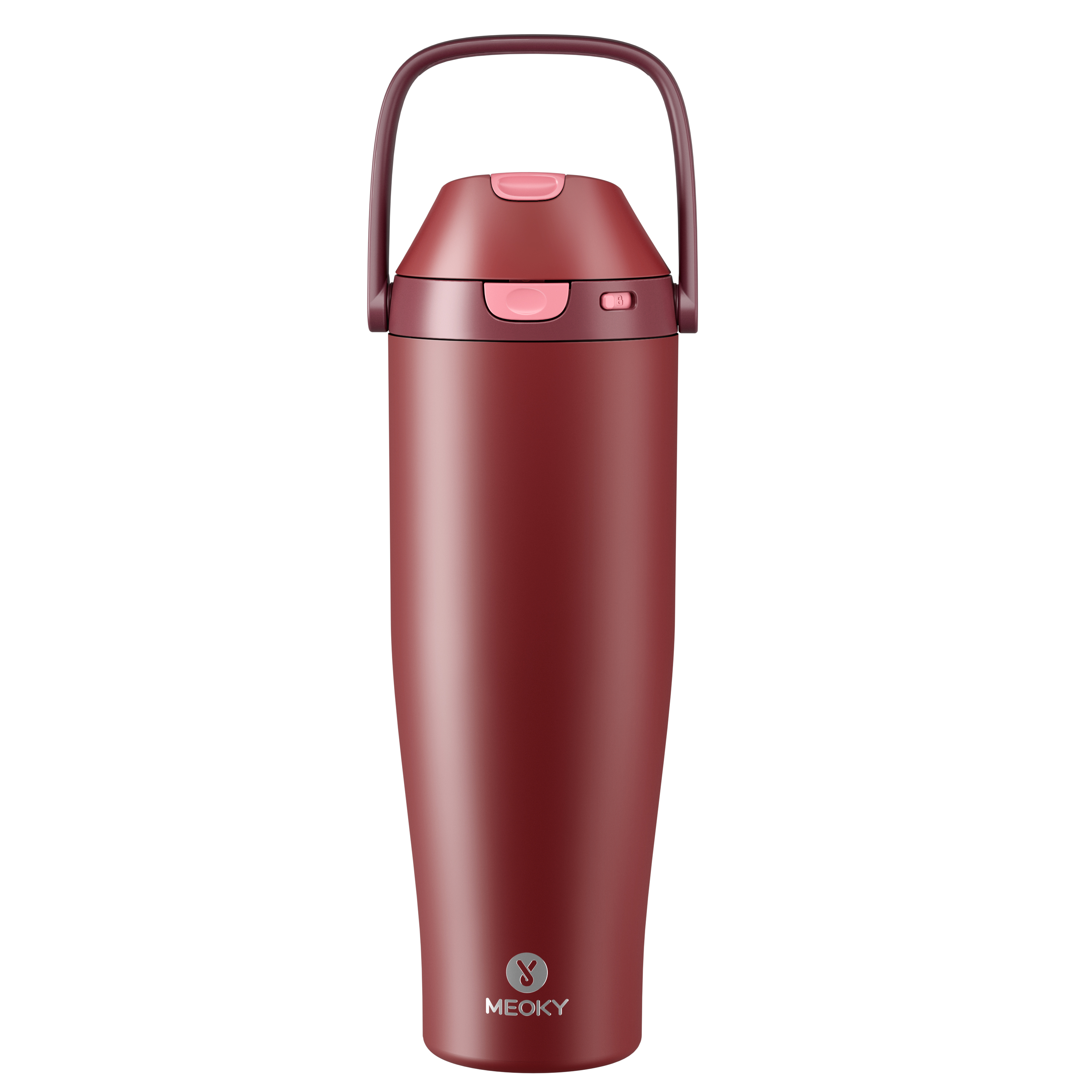 [New Arrival] MEOKY Dual-Sip Flip Lid Water Bottle with Carry Handle 24oz 32oz 40oz