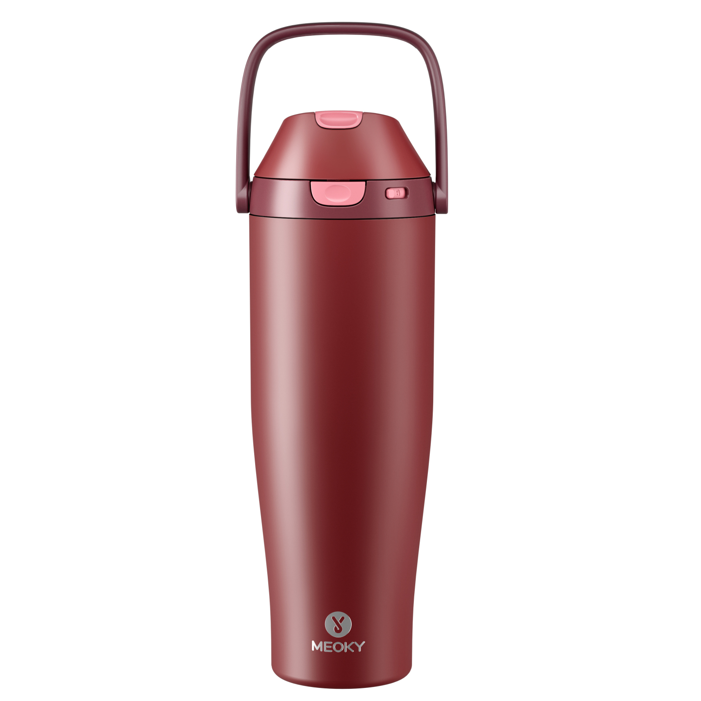 [New Arrival] MEOKY Dual-Sip Flip Lid Water Bottle with Carry Handle 24oz 32oz 40oz