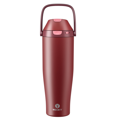 [New Arrival] MEOKY Dual-Sip Flip Lid Water Bottle with Carry Handle 24oz 32oz 40oz
