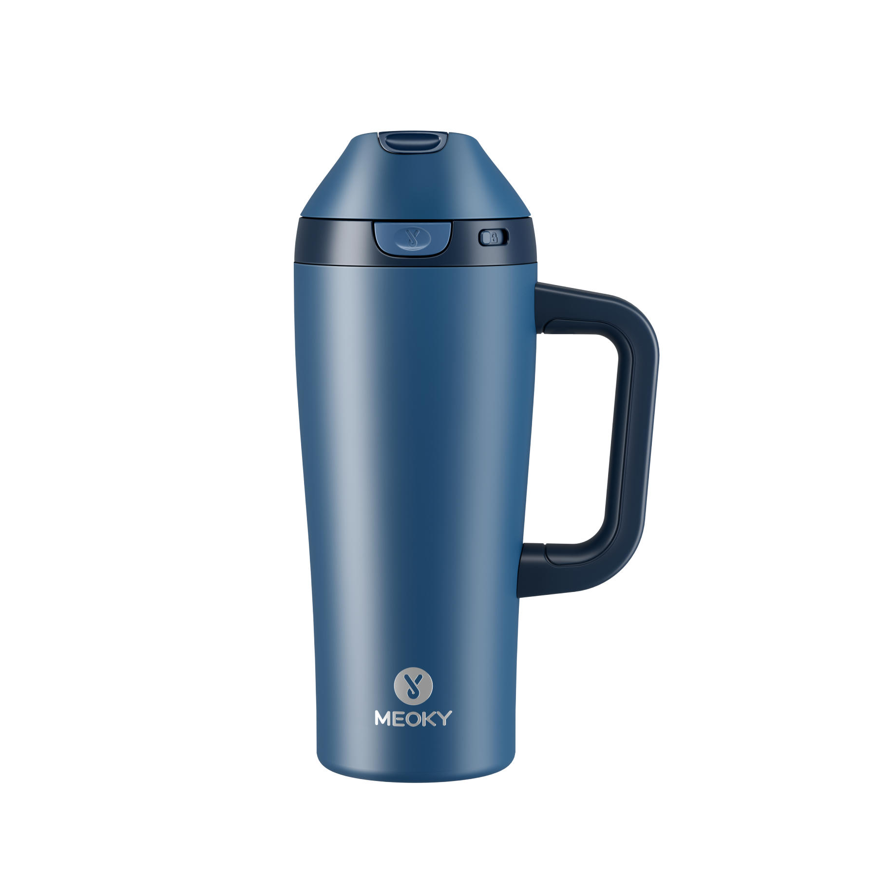 Meoky Dual-Sip Flip-Top Tumbler with Handle 24oz/32oz/30oz