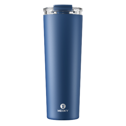 [New Arrival] MEOKY 18oz/24oz/30oz Solid Color Slant Body Coffee Tumbler