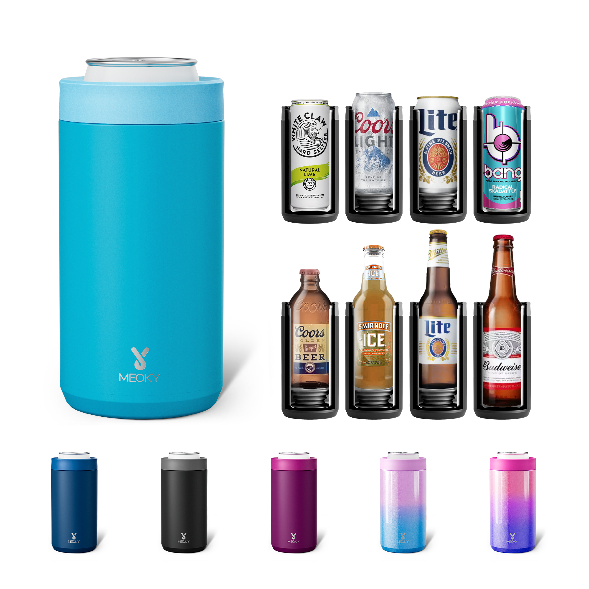 17 oz Can Cooler