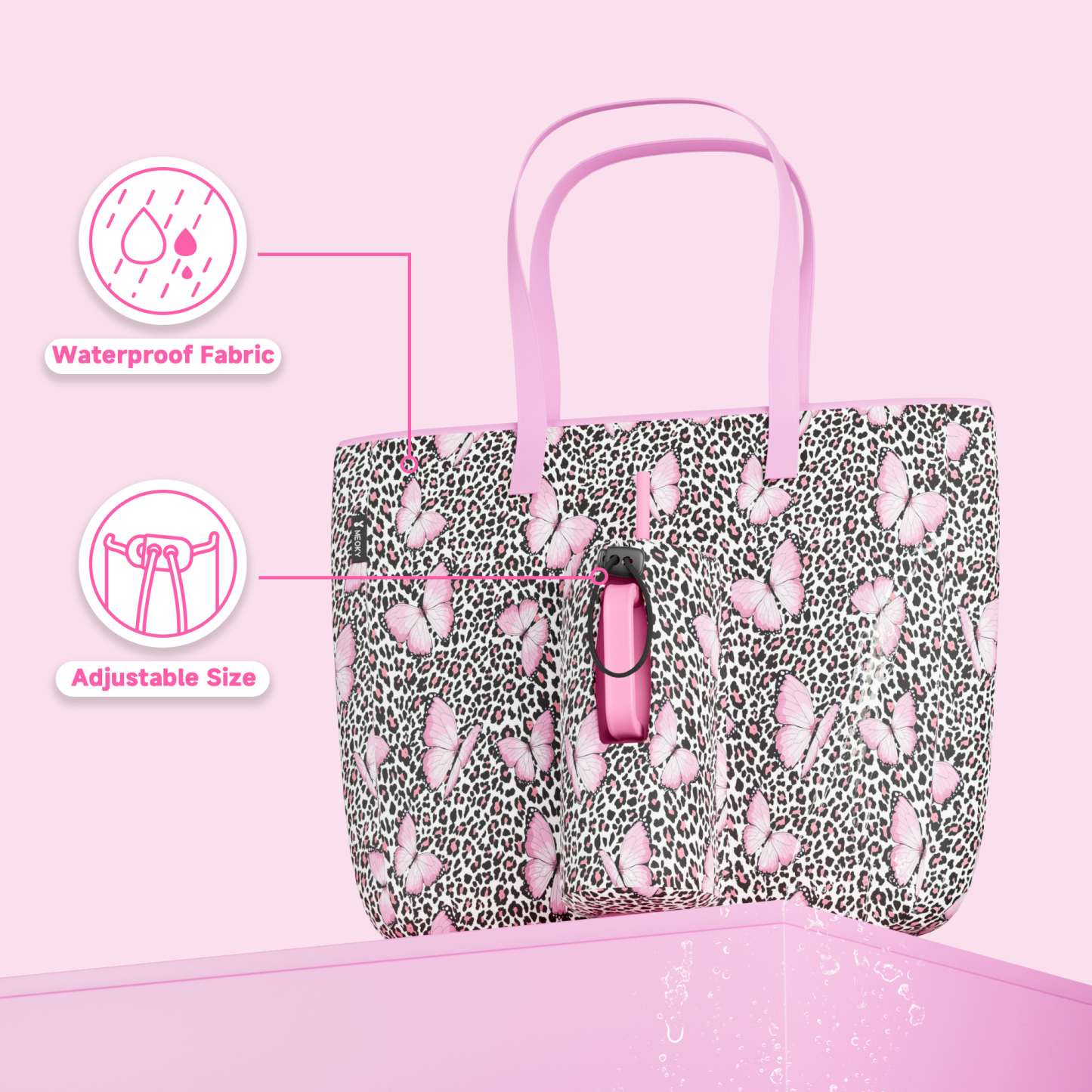 tote bag flutter spots