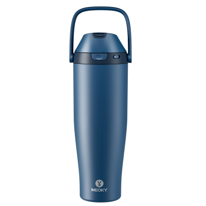 [New Arrival] MEOKY Dual-Sip Flip Lid Water Bottle with Carry Handle 24oz 32oz 40oz