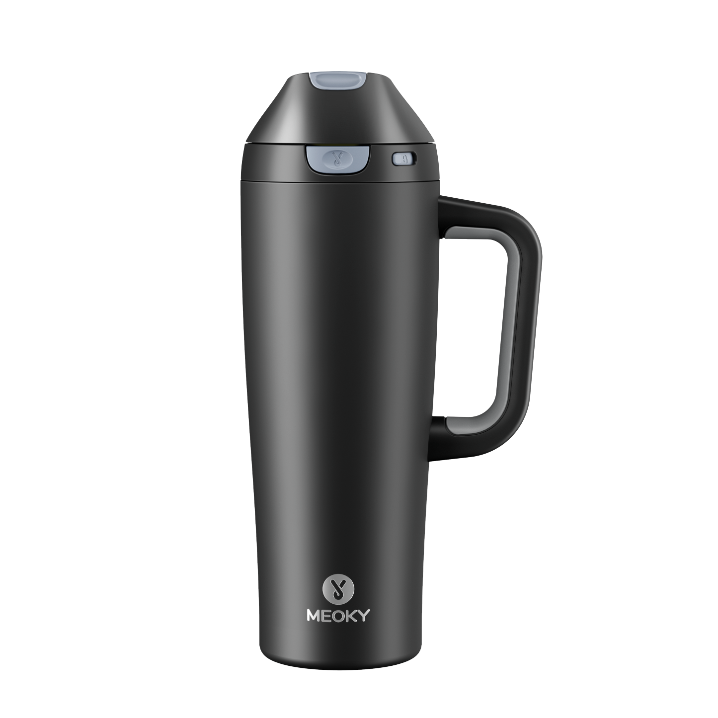 Meoky Dual-Sip Flip-Top Tumbler with Handle 24oz/32oz/30oz