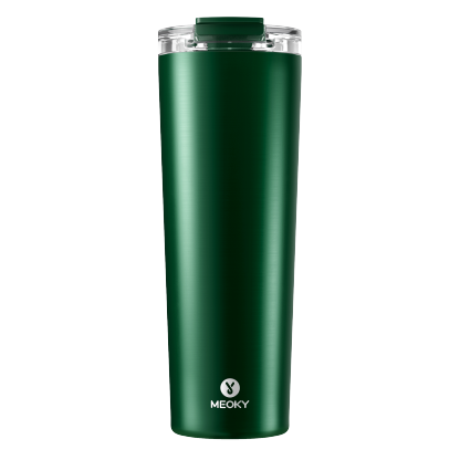 [New Arrival] MEOKY 18oz/24oz/30oz Solid Color Slant Body Coffee Tumbler