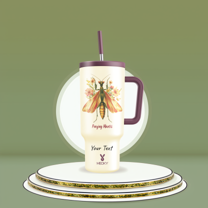 40oz Tumbler With Straw Customized - Insects Collection - Gifts for yourself, family, friends, lovers!