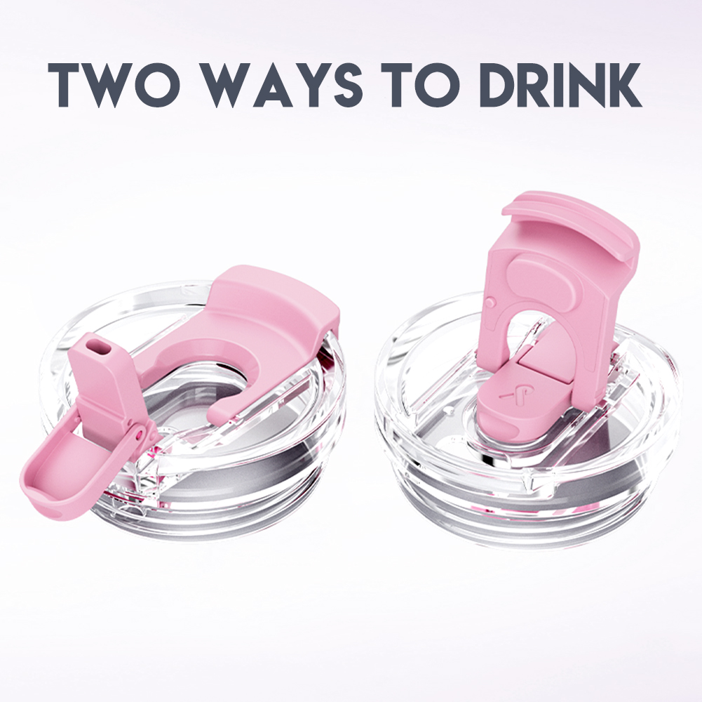 24oz cold cup 2 in 1 lid valentine pink valentine